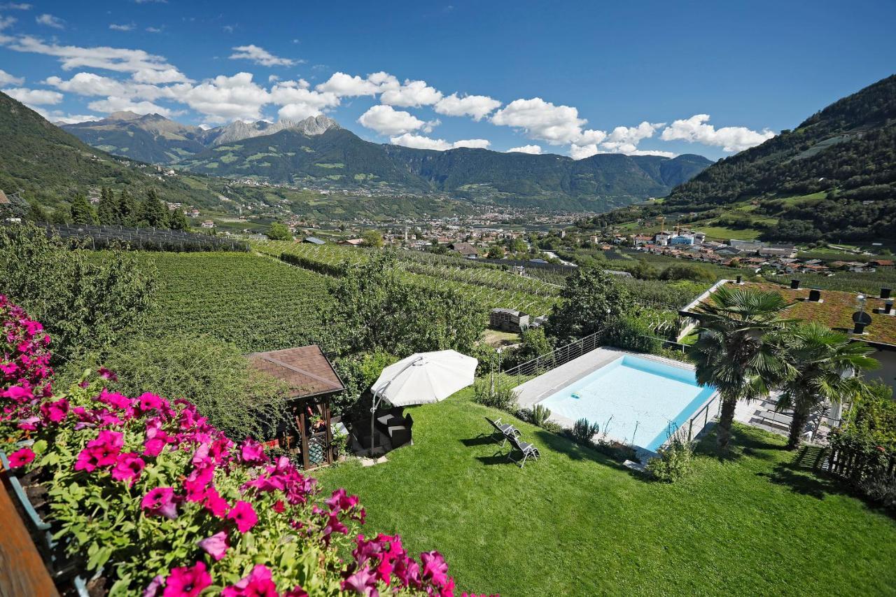 Pension Alpenblick Lagundo Bagian luar foto