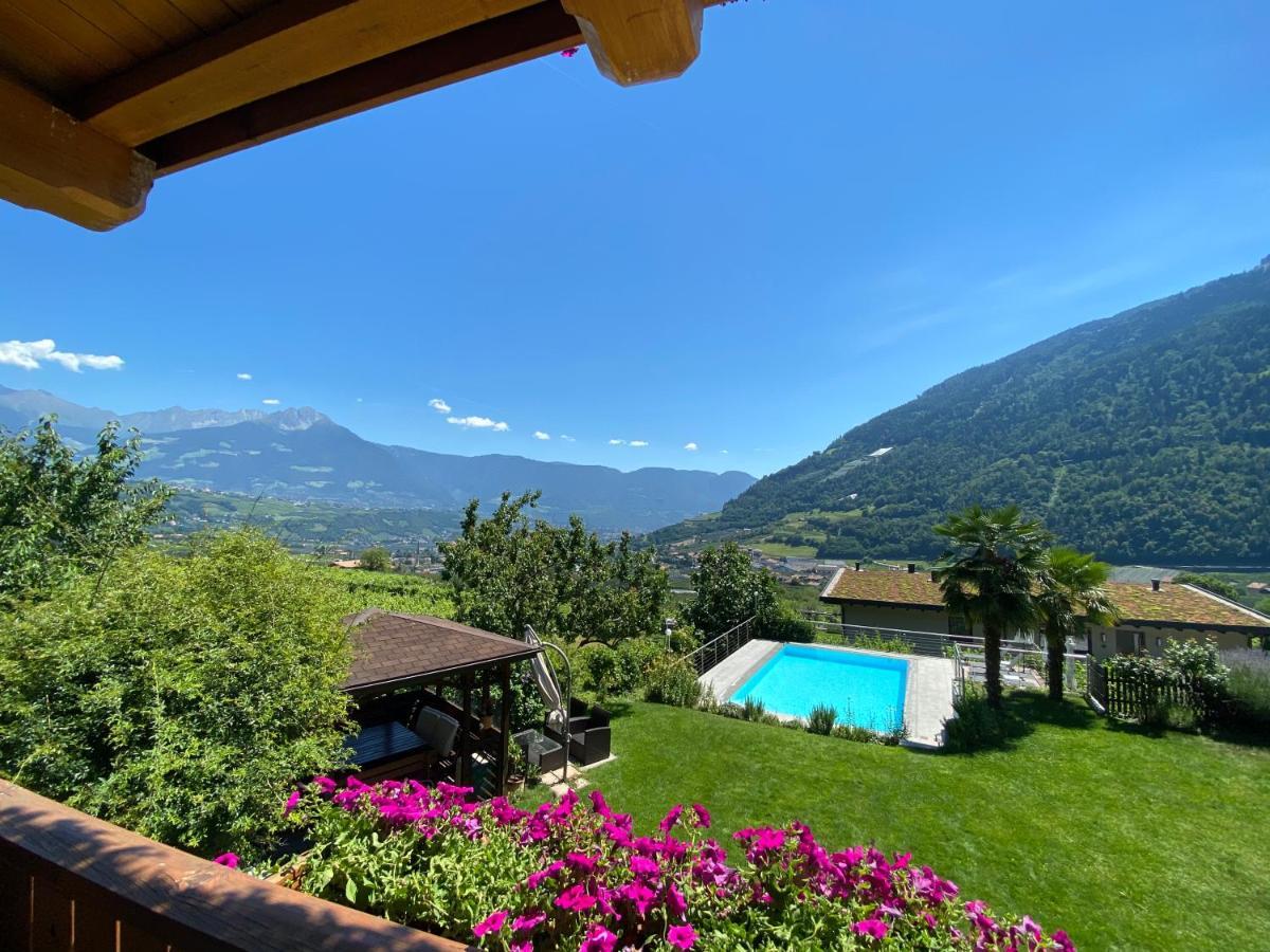 Pension Alpenblick Lagundo Bagian luar foto
