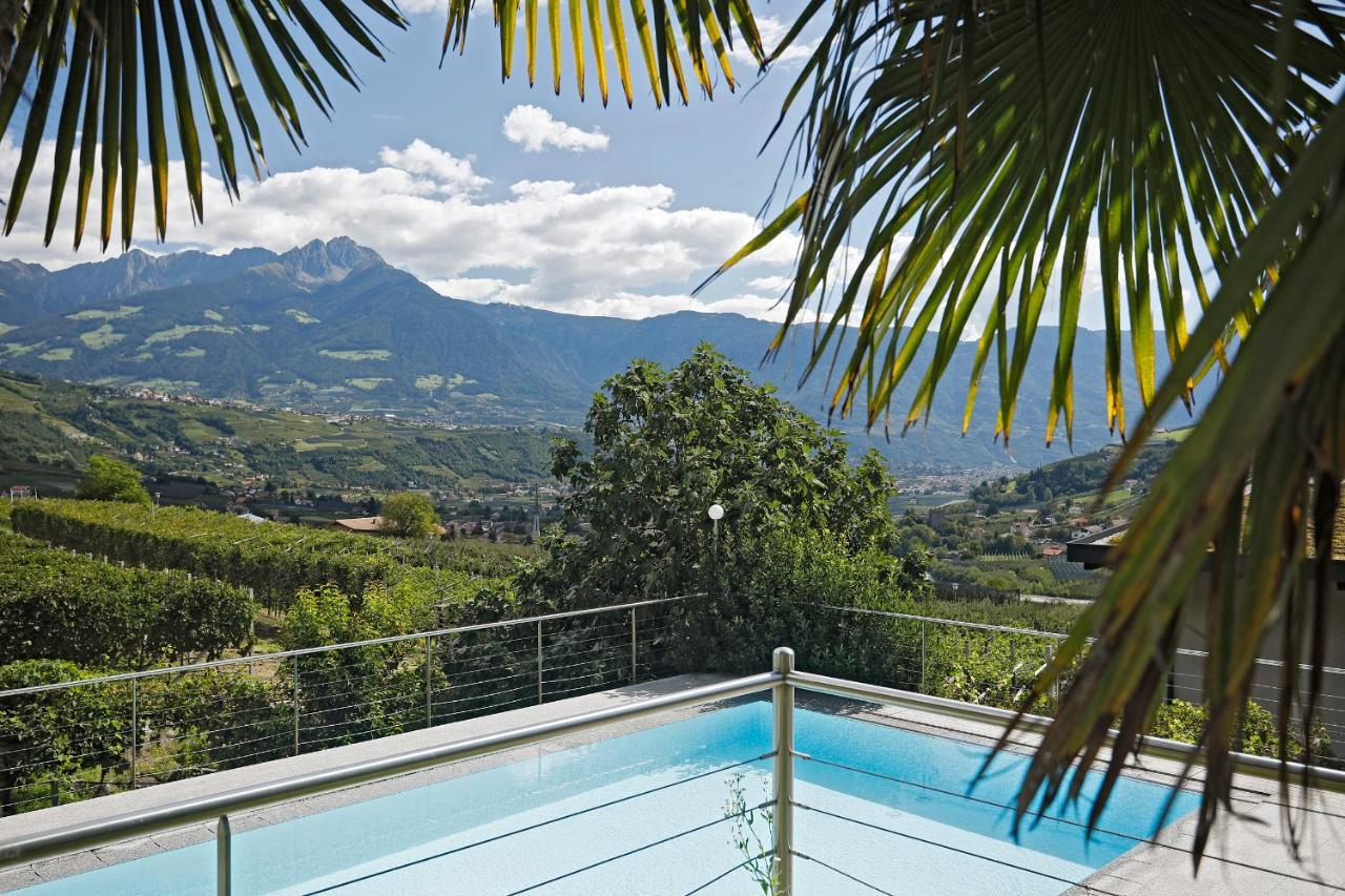 Pension Alpenblick Lagundo Bagian luar foto