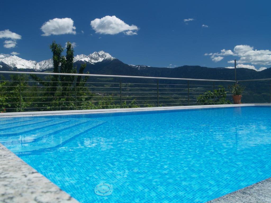 Pension Alpenblick Lagundo Bagian luar foto
